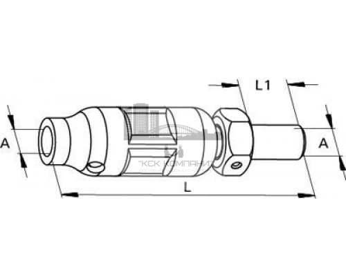 PDH M12 Маятниковый подвес Fischer для трубопроводов